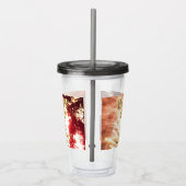 Vuurwerk 12 4 juli acryl tumbler acryl drinkbeker (Rechts)