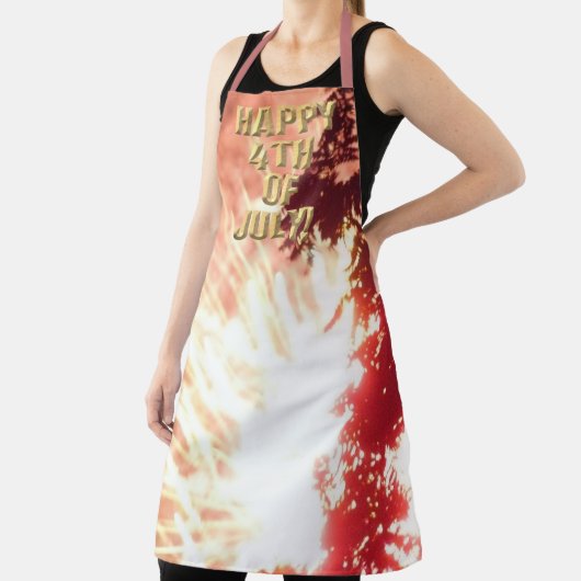 Vuurwerk 12 4 juli chef schort (Insitu)