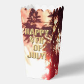 Vuurwerk 12 4 juli popcorn dozen bedankdoosjes (Voorkant)