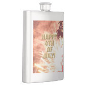 Vuurwerk 12 4 juli roestvrij stalen kolf flacon (Rechts)