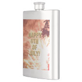 Vuurwerk 12 4 juli roestvrij stalen kolf flacon (Links)