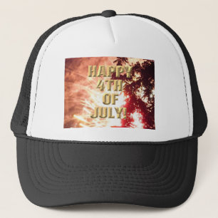 Vuurwerk 12 4 juli vrachtwagenchauffeurshoofdtelef trucker pet