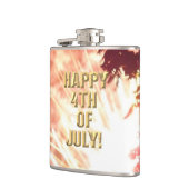 Vuurwerk 12 4th of July gewikkeld kolf Heupfles (Links)