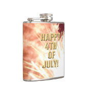 Vuurwerk 12 4th of July gewikkeld kolf Heupfles (Rechts)