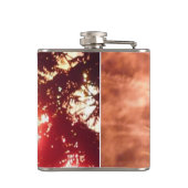 Vuurwerk 12 4th of July gewikkeld kolf Heupfles (Achterkant)