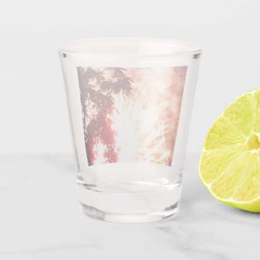 Vuurwerk 12 borrelglas shot glas (Achterkant)