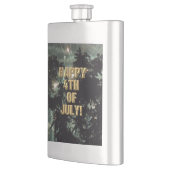 Vuurwerk 13 4 juli roestvrij stalen kolf flacon (Links)