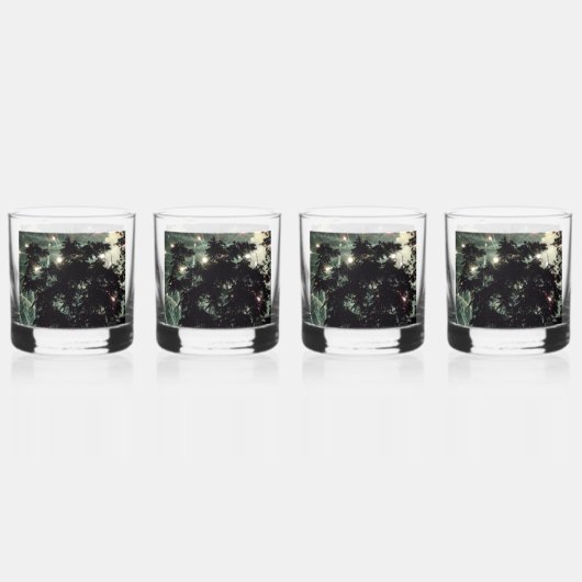 Vuurwerk 13 4 juli rotsen glazen set van 4 (Achterkant)