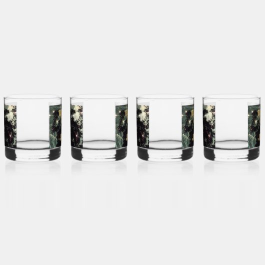 Vuurwerk 13 4 juli rotsen glazen set van 4 (Rechts)