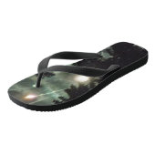 Vuurwerk 13 brede teenslippers (Schuin)