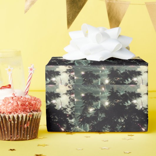 Vuurwerk 13 glanzend inpakpapier (Verjaardagsfeest)