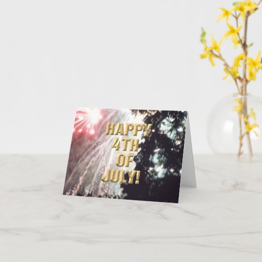 Vuurwerk 14 4 juli kaart (Gele Bloem)
