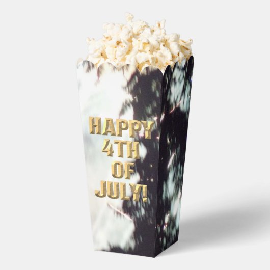 Vuurwerk 14 4 juli popcorn dozen bedankdoosjes (Popped)