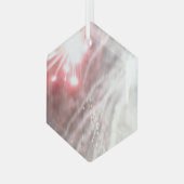 Vuurwerk 14 glas zeshoek ornament (Voorkant links)