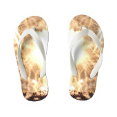 Vuurwerk 15 peuter teenslippers (Voetbed)