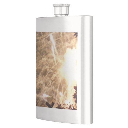 Vuurwerk 15 roestvrij stalen kolf flacon (Links)