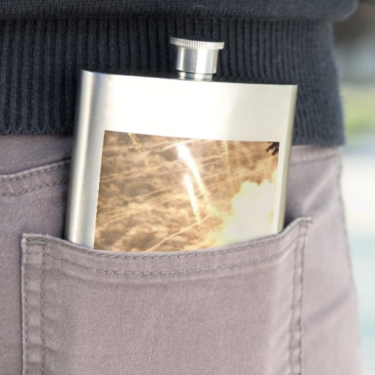 Vuurwerk 15 roestvrij stalen kolf flacon (Voorbeeld)