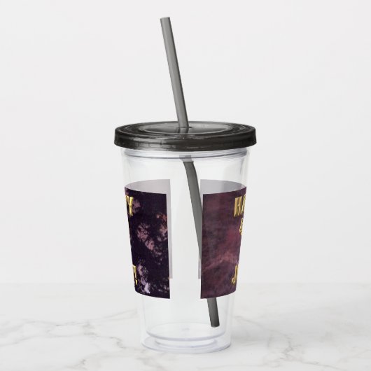 Vuurwerk 16 4 juli acryl tumbler acryl drinkbeker (Links)