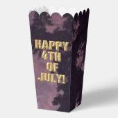 Vuurwerk 16 4 juli popcorn dozen bedankdoosjes (Voorkant)