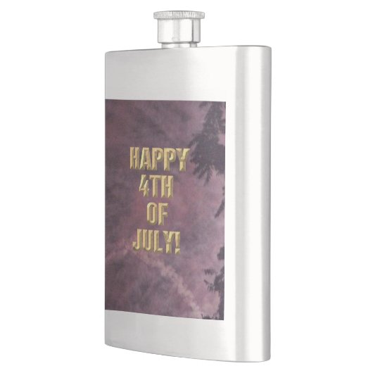 Vuurwerk 16 4 juli roestvrij stalen kolf flacon (Links)