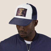 Vuurwerk 16 4 van juli marinetrucker hoed trucker pet (In situ)