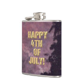 Vuurwerk 16 4th van juli gewikkeld kolf heupfles (Links)