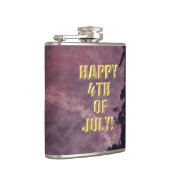 Vuurwerk 16 4th van juli gewikkeld kolf heupfles (Rechts)