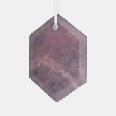 Vuurwerk 16 glas zeshoek ornament (Voorkant links)