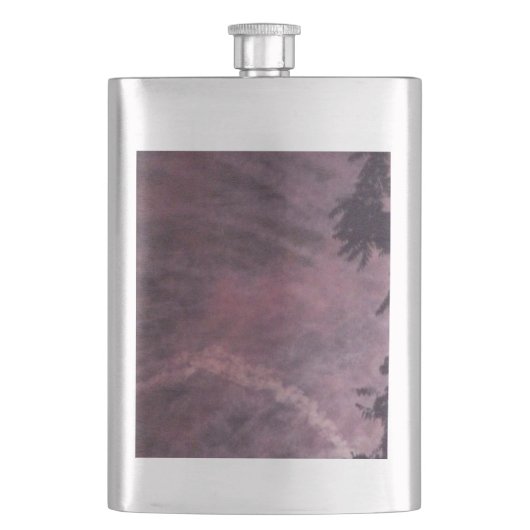 Vuurwerk 16 roestvrij stalen kolf flacon (Voorkant)