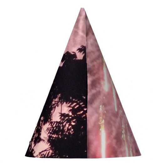 Vuurwerk 17 4 juli feest pet feesthoedjes (Achterkant)