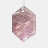 Vuurwerk 17 glas zeshoek ornament (Voorkant links)