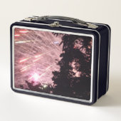 Vuurwerk 17 zwarte lunchbox (Voorkant)