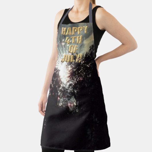 Vuurwerk 18 4 juli chef schort (Insitu)