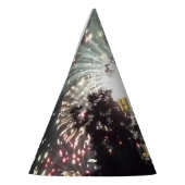 Vuurwerk 18 4 juli feest pet feesthoedjes (Links)