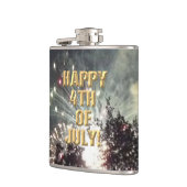 Vuurwerk 18 4th van juli gewikkeld kolf heupfles (Links)