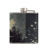 Vuurwerk 18 4th van juli gewikkeld kolf heupfles (Achterkant)