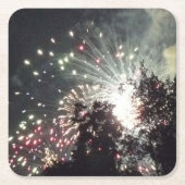 Vuurwerk 18 papieren onderzetters (Voorkant)