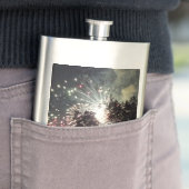 Vuurwerk 18 roestvrij stalen kolf flacon (Voorbeeld)