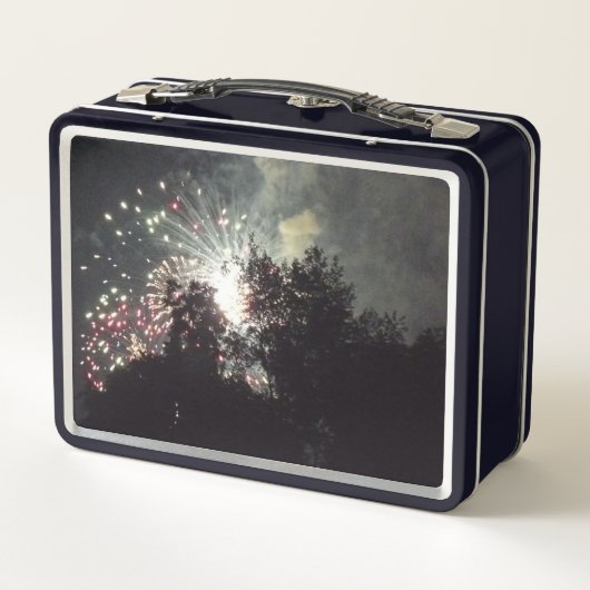 Vuurwerk 18 zwarte lunchbox (Achterkant)