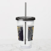 Vuurwerk 19 4 juli acryl tumbler acryl drinkbeker (Rechts)