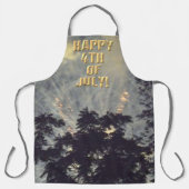 Vuurwerk 19 4 juli chef schort (Voorkant)