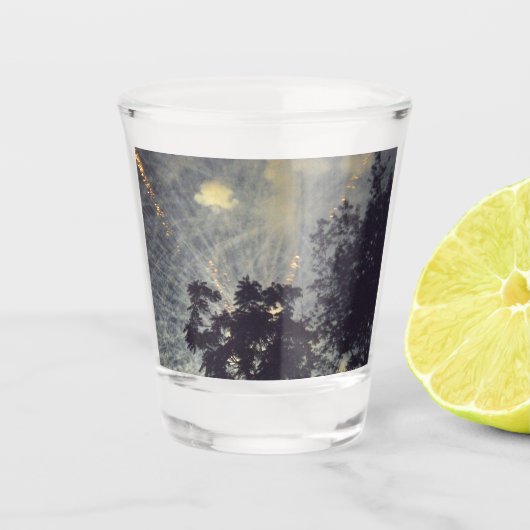 Vuurwerk 19 borrelglas shot glas (Voorkant)