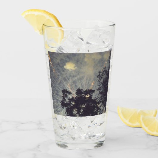 Vuurwerk 19 Collins glazen tumbler (Voorkant ijs)