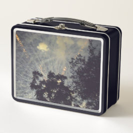 Vuurwerk 19 zwarte lunchbox
