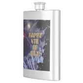 Vuurwerk 1 4 juli roestvrij stalen kolf flacon (Links)