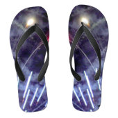 Vuurwerk 1 brede teenslippers (Voetbed)