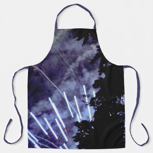 Vuurwerk 1 chef-schort schort (Voorkant)