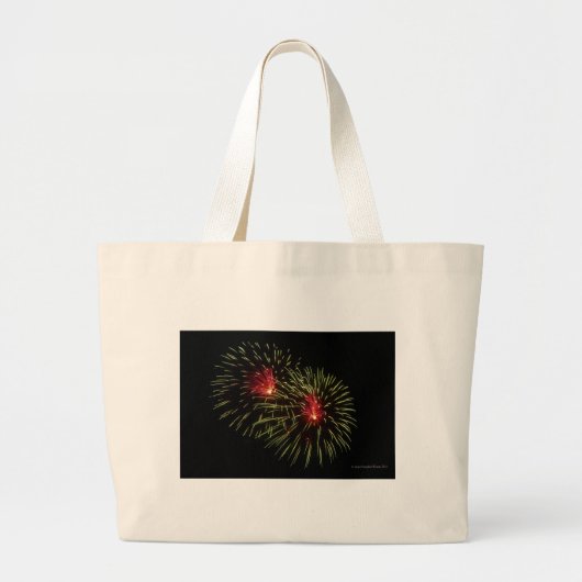 Vuurwerk 1 grote boodschappentas tote bag (Voorkant)