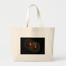 Vuurwerk 1 grote canvas tas