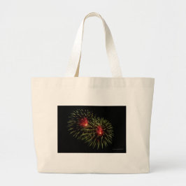 Vuurwerk 1 grote canvas tas